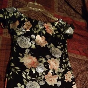 Floral mini dress